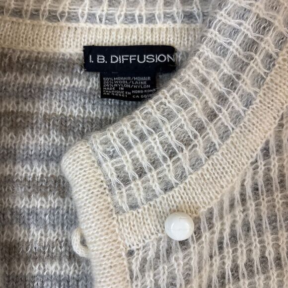 IB Diffusion Seater Cardigan Mohair Wool Blend XL - Picture 6 of 13